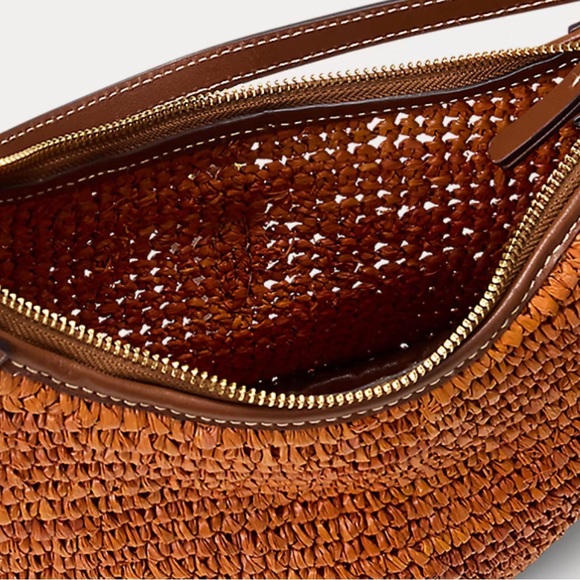 Ralph Lauren mini raffia Id bag - Picture 4 of 5